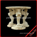 Marble Stone Carving Table With Child Sculpture YL-S085